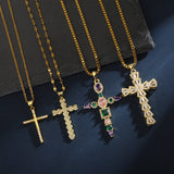 Zircon Cross Necklace For Men And Women – Jewelry Gift Ideas — 1