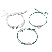 Boho Wax Thread Beaded Hemp Rope Bracelet Set – Jewelry Gift Ideas — 9