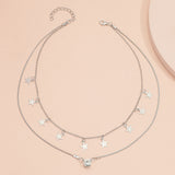 Necklace Simple Star Pentagram Pendant Diamond – Jewelry Gift Ideas — 3