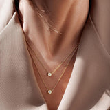 S925 Sterling Silver Double-layer Necklace – Jewelry Gift Ideas — 1