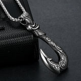 Vintage Stainless Steel Ocean Romance Fish Hook – Jewelry Gift Ideas — 6