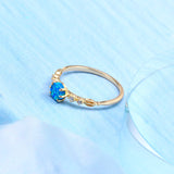 Women's Dream Blue Aussie Ring – Gifts for Her — 2