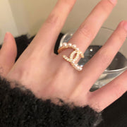 Double Layer Zircon Female Simple Ring Opening – Gifts for Her — 11
