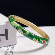 Museum Enamel Fine Floral Bracelet – Jewelry Gift Ideas — 2