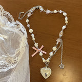 Bow Beaded Love Necklace XINGX Can Open Small – Jewelry Gift Ideas — 12