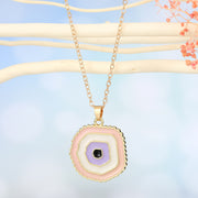 Fashion Devil's Eye Necklace Multi-layer Round – Jewelry Gift Ideas — 2