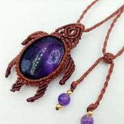 National Style Crystal Gem Hand-woven Pendant – Jewelry Gift Ideas — 7