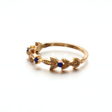 Lapis Lazuli Leaf Ring S925 Sterling Silver – Useful Gifts — 4