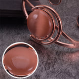 Women's Vintage Magnet Bronze Bracelet – Jewelry Gift Ideas — 2