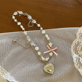 Bow Beaded Love Necklace XINGX Can Open Small – Jewelry Gift Ideas — 3