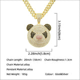 Cuban Chain Necklace With Three-dimensional Full – Jewelry Gift Ideas — 2