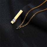 Stainless Steel Perfume Bottle Pendant Necklace – Jewelry Gift Ideas — 3