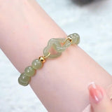Ring Buckle Chalcedony Simple Bracelet Bracelet – Jewelry Gift Ideas — 6