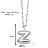 26 English Letters Pendant Necklace – Jewelry Gift Ideas — 7
