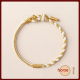 DIY Zodiac Year Red Rope Peach Knot Bracelet – Jewelry Gift Ideas — 6