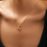 S925 Sterling Silver Retro Diamonds Necklace – Jewelry Gift Ideas — 1