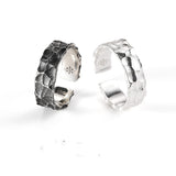 Retro Men's Opening Ring Personality Crack Simple – Gifts for Him — 2