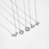 S925 Sterling Silver Necklace Love Ginkgo Leaf – Jewelry Gift Ideas — 1