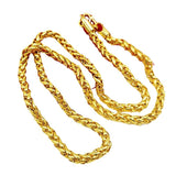Brass Gold-plated Necklace Men And Women – Jewelry Gift Ideas — 4