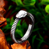 Snake Shaped Retro Domineering Animal Ring – Stylish Gifts — 5