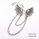 Female Punk Wing Jewel Vintage Collar Clip – Gifts for Her — 2