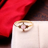 Temperament Natural Amethyst Ring Girl – Gifts for Kids — 3