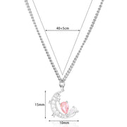 Moon And Star Pendant MOON DREAM Light Luxury – Jewelry Gift Ideas — 5
