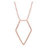V-shaped Bracket Necklace To Send Wife Ring – Jewelry Gift Ideas — 5