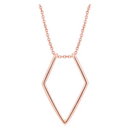 V-shaped Bracket Necklace To Send Wife Ring – Jewelry Gift Ideas — 5