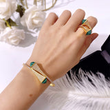 Ladies Double Pagoda Bracelet With Diamonds – Jewelry Gift Ideas — 5