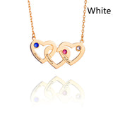 Sterling Silver Triple Heart Inlaid Zircon – Jewelry Gift Ideas — 2