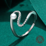 Silver Creative Japanese And Korean Style Ladies Ring – Stylish Gifts — 7