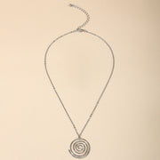 Vortex Necklace Hollow Out Niche Hip Hop – Jewelry Gift Ideas — 7