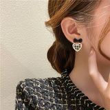 Temperament Niche Peach Heart Earrings Japanese – Stylish Gifts — 5