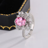 Special-interest Design Full Diamond Ring Female High – Gifts for Her — 5