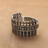 Titanium Steel Viking Warrior Ring Vintage Men Punk – Gifts for Him — 5
