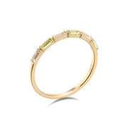 Versatile Rectangular Natural Crystal Overlay Ring – Gifts for Kids — 5