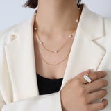 Women's Double Layer Titanium Steel Ins Fashion – Jewelry Gift Ideas — 1