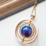 Star Necklace Cosmic Galaxy Pendant Stainless – Jewelry Gift Ideas — 7