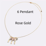 Personalized Mini Bar Birthday Stone Necklace – Jewelry Gift Ideas — 8