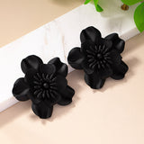 Vintage Flower Earrings For Women Niche Design Spray – Gifts for Her — 9