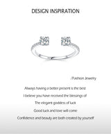 Fashion Entire Sterling Silver Ring For Women – Stylish Gifts — 5