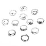 Love God Arrow Angel Wing Star Moon Cactus Ring – Gifts for Couples — 3