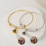 Women's Fashion Simple Titanium Steel Love Bracelet – Stylish Gifts — 4