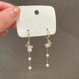 Women's Temperament Fashion Butterfly Pearl Tassel – Stylish Gifts — 5