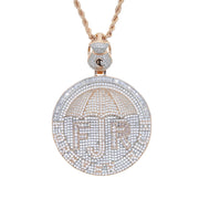 Hip Hop Umbrella Letter FR Pendant Trend Men's – Jewelry Gift Ideas — 17