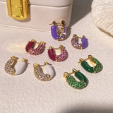 High-grade Earrings Female Personality U-shaped – Gifts for Her — 5