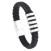 Multi-layer Leather Woven Bracelet Wrist Ring – Jewelry Gift Ideas — 5