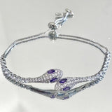 Women's Fashion And Fully-jewelled Snake Bracelet – Stylish Gifts — 4