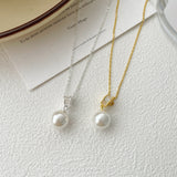 Simple Style Small Waist Jeweled Pendant Clavicle – Jewelry Gift Ideas — 2